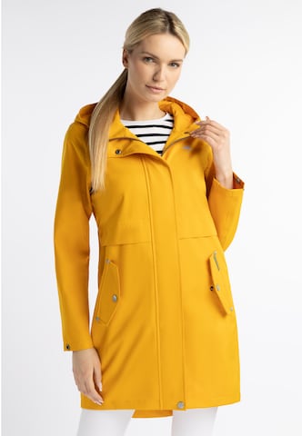 Manteau fonctionnel Schmuddelwedda en jaune