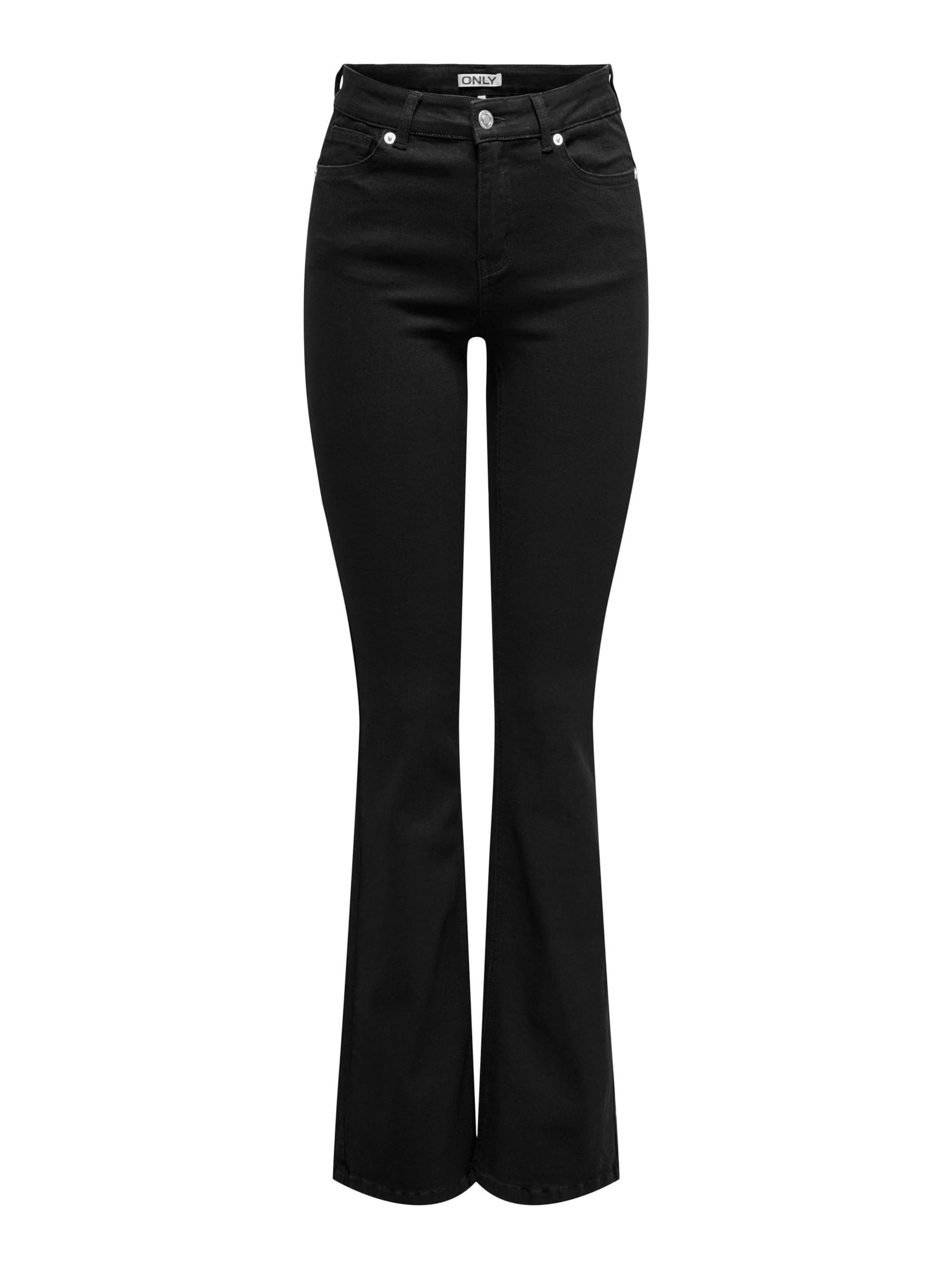 Jeans 'Wow' di ONLY in nero: frontale