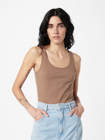 VERO MODA Top in Bruin: voorkant