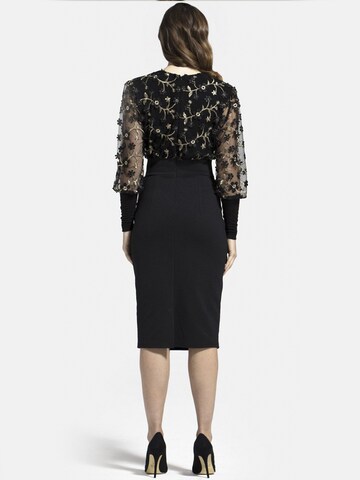 Rochie de cocktail 'Emma' de la HotSquash pe negru