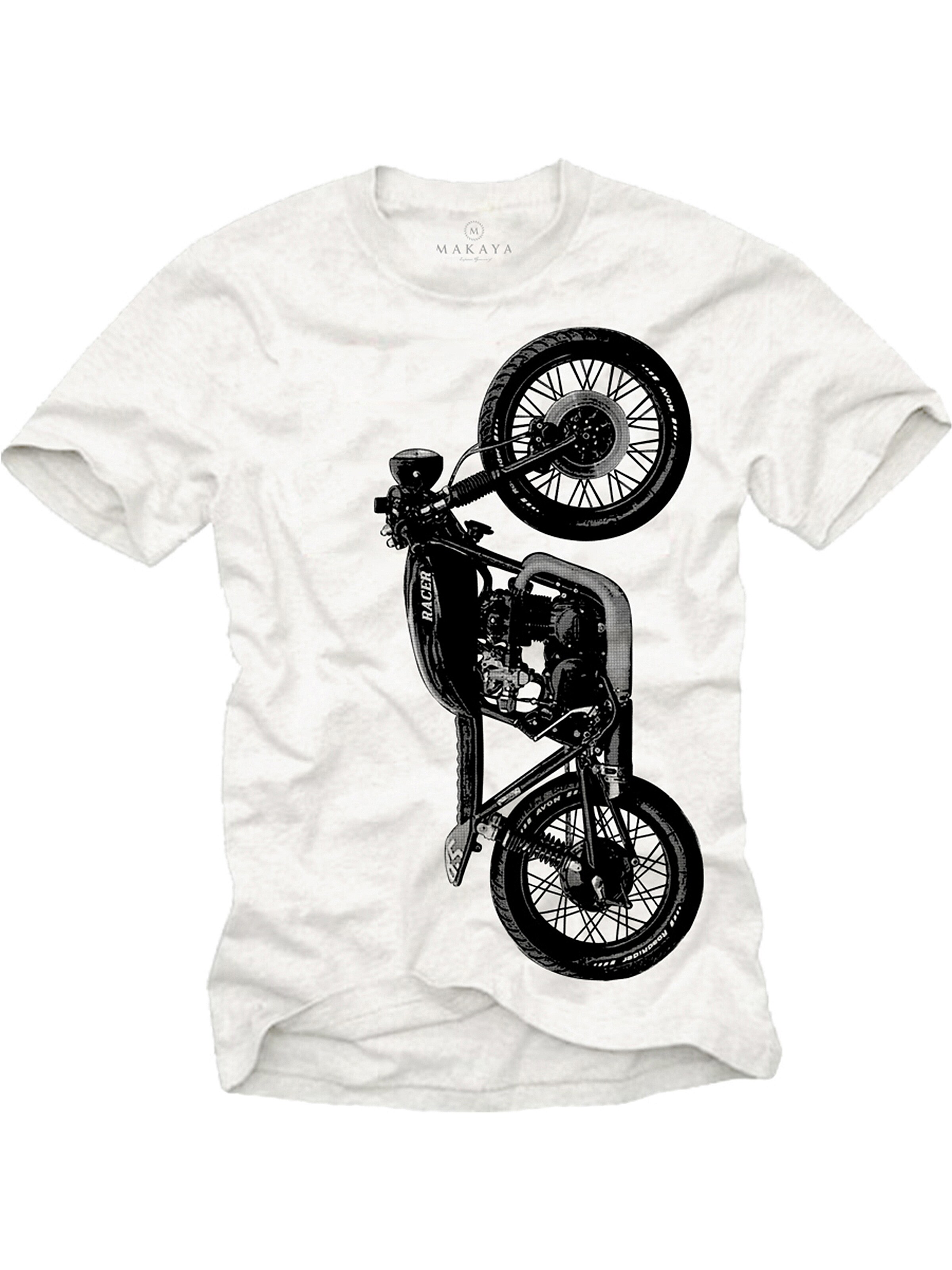 MAKAYA Shirt in White: front