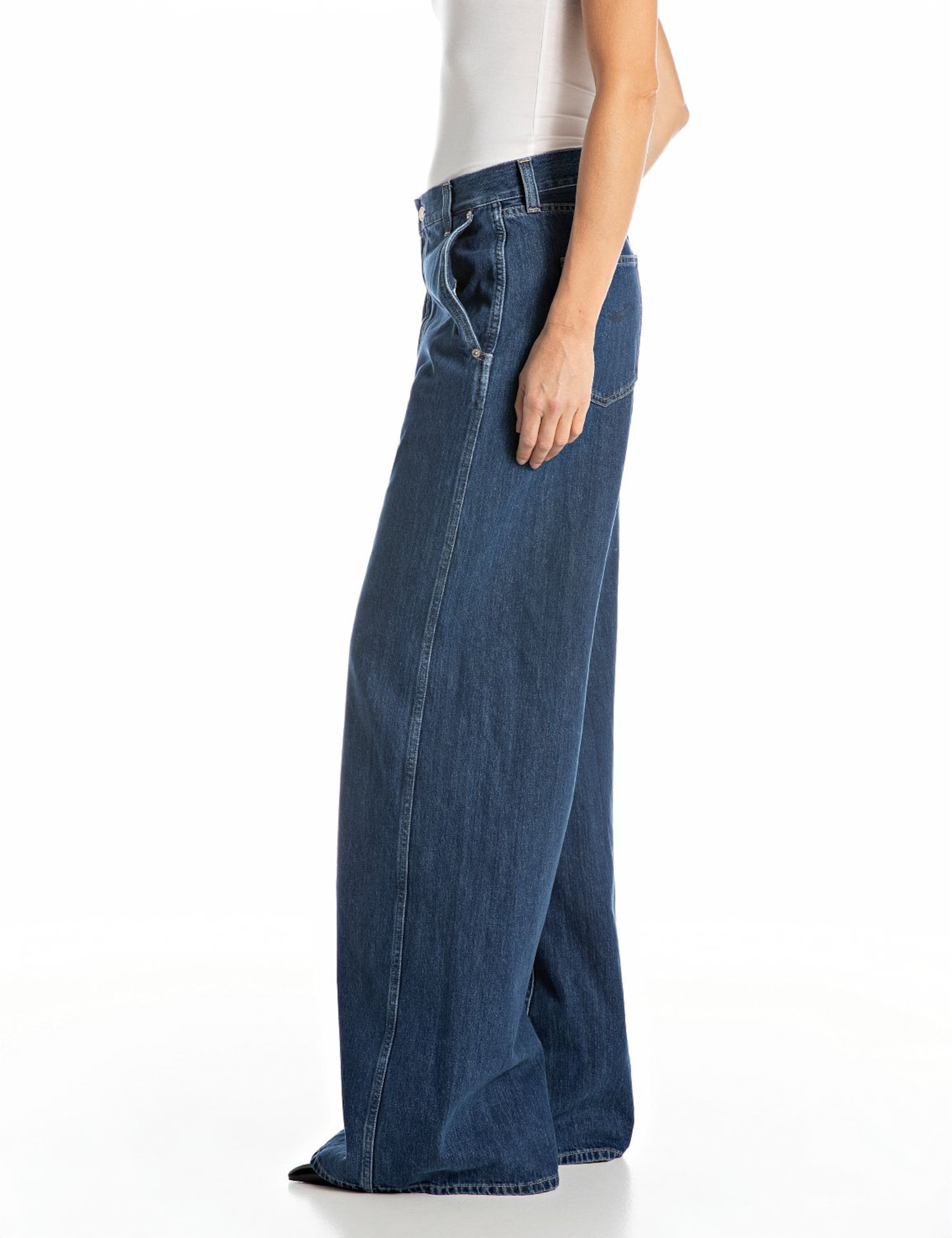 Wide leg Jeans di REPLAY in blu