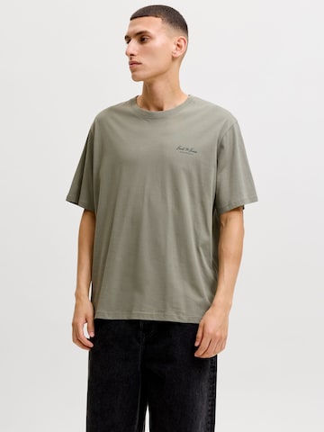 T-Shirt JACK & JONES en beige : devant