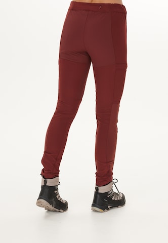 Whistler Slimfit Outdoorhose 'Davina' in Rot