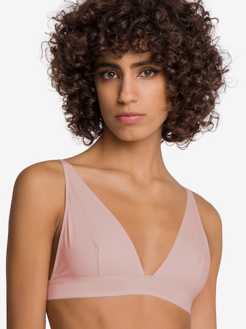 Wolford Triangle Bra in Pink