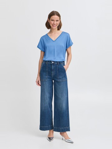 b.young - Camiseta ' BYSELITA ' en azul