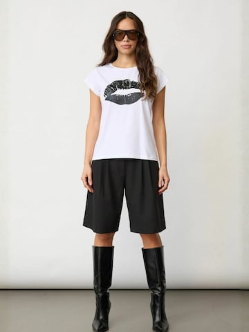 co'couture Toppi ' KissCC ' värissä musta