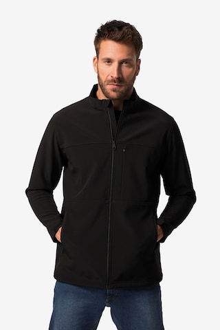 JAY-PI Athletic Jacket in Black: front