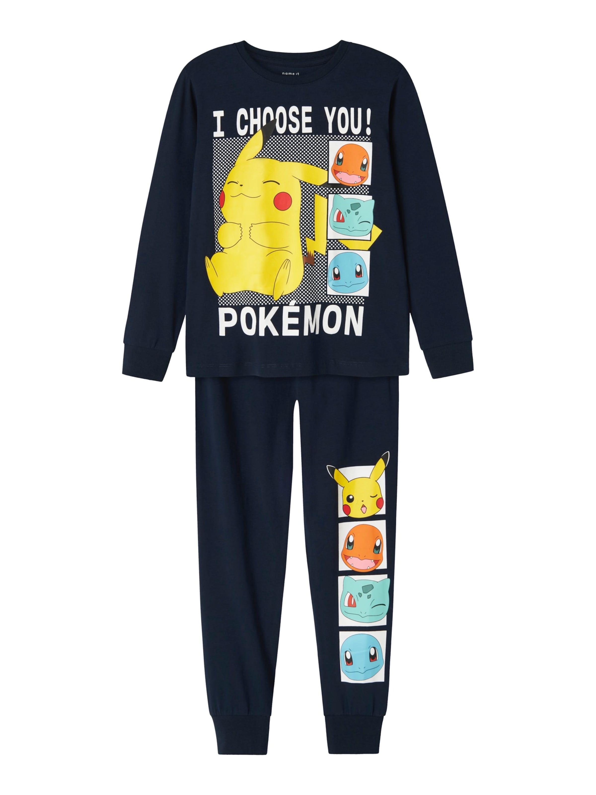 NAME IT - Pijama 'NKMAbel Pokemon' en azul: frente