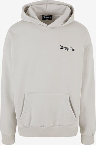 Dropsize Sweatshirt i grå: framsida
