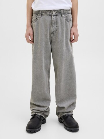 Baggy Jean 'JJIAlex JJOriginal' Jack & Jones Junior en gris : devant
