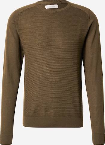 Pull-over BLEND en vert : devant