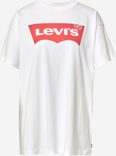 LEVI'S Majica | rdeča / bela barva, Prikaz izdelka