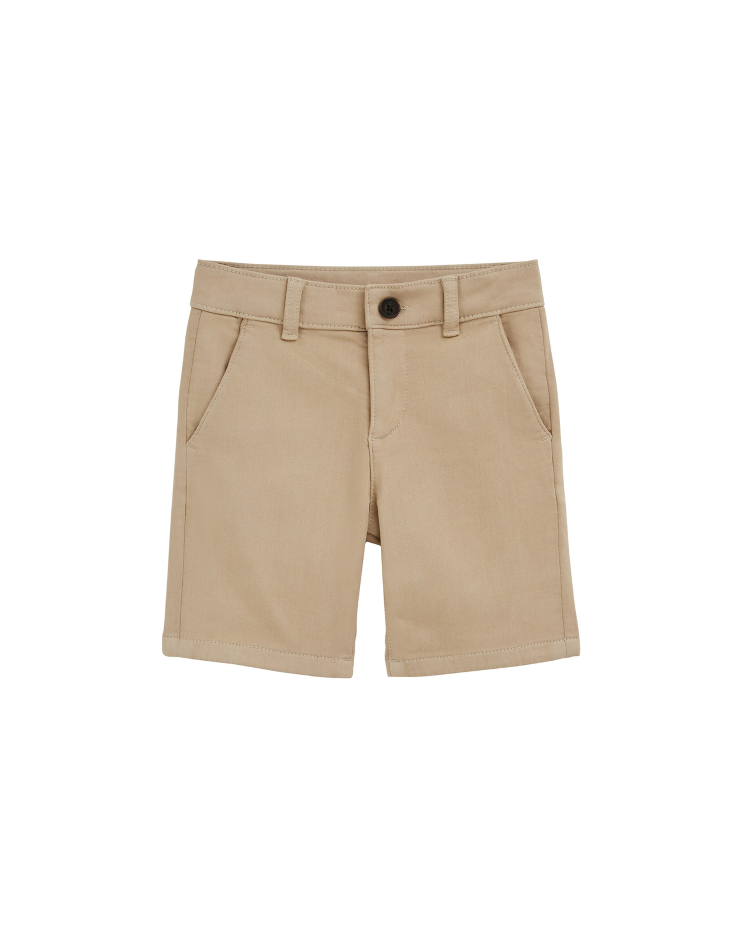 WE Fashion - Slimfit Calças em bege: frente