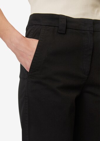 Marc O'Polo Regularen Chino hlače 'Kalni' | črna barva