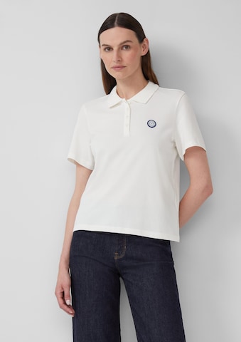 T-shirt s.Oliver en blanc : devant