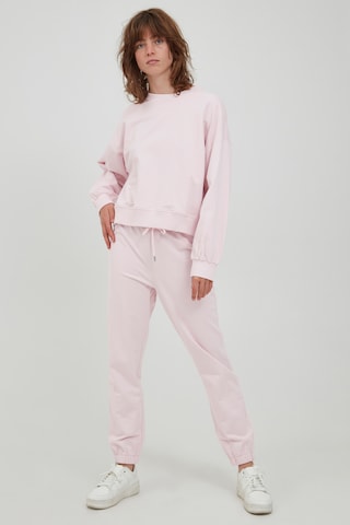 ICHI Tapered Broek 'IHVEA PA' in Roze