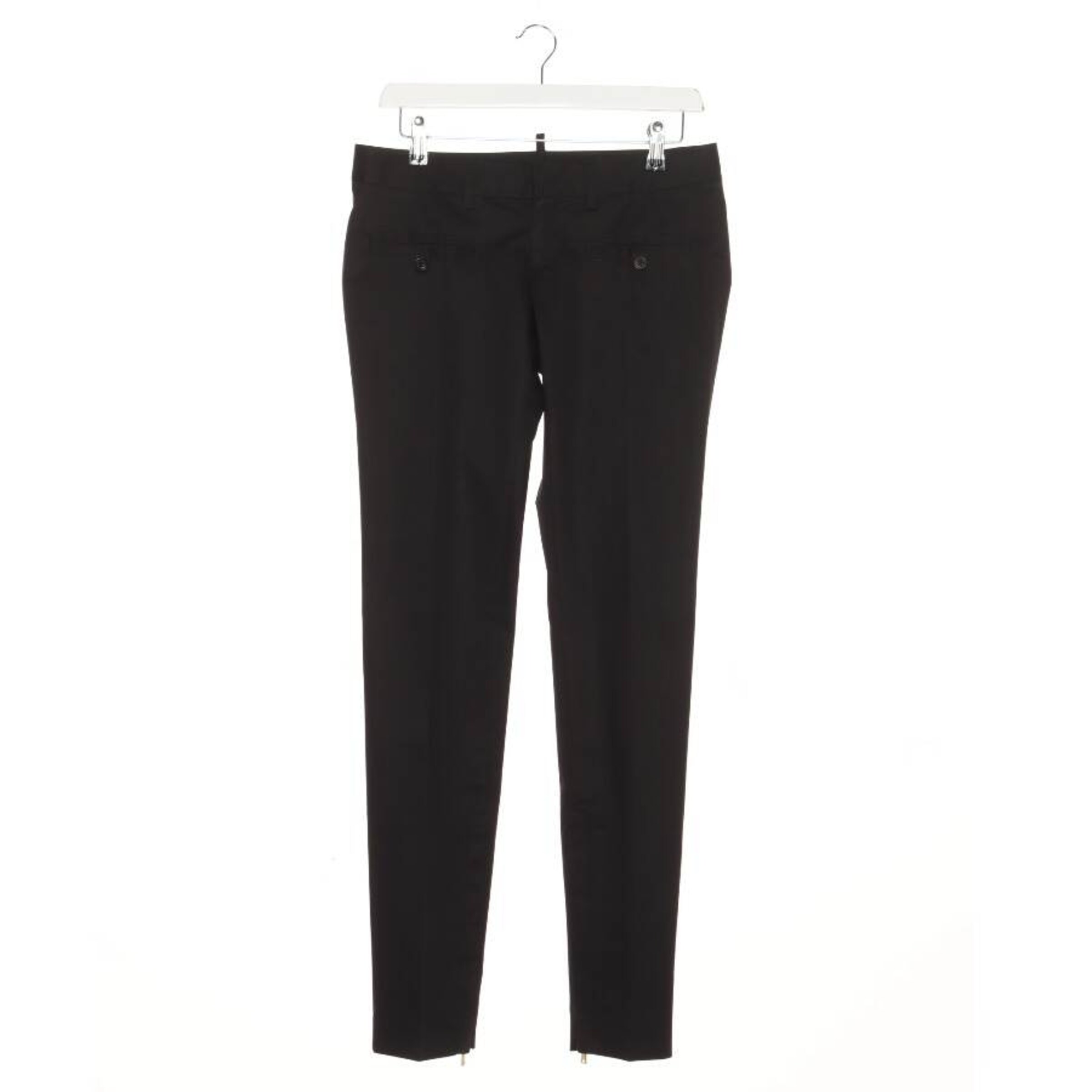 DSQUARED2 Hose XS in Schwarz: Vorderseite