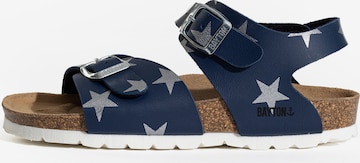 Bayton Sandals 'Pegase' in Blue: front