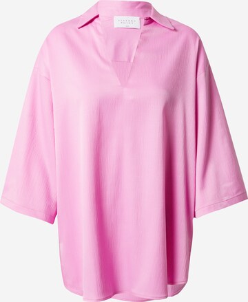 SISTERS POINT Blouse 'VISOLA' in Roze: voorkant