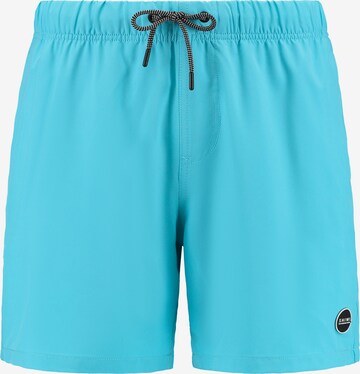 Shiwi Badeshorts 'MIKE' in Blau: predná strana