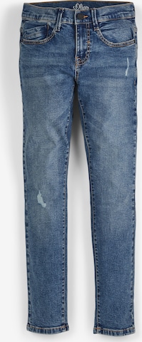 s.Oliver Skinny Jeans in Blue: front