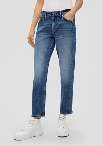 s.Oliver Tapered Jeans in Blauw: voorkant