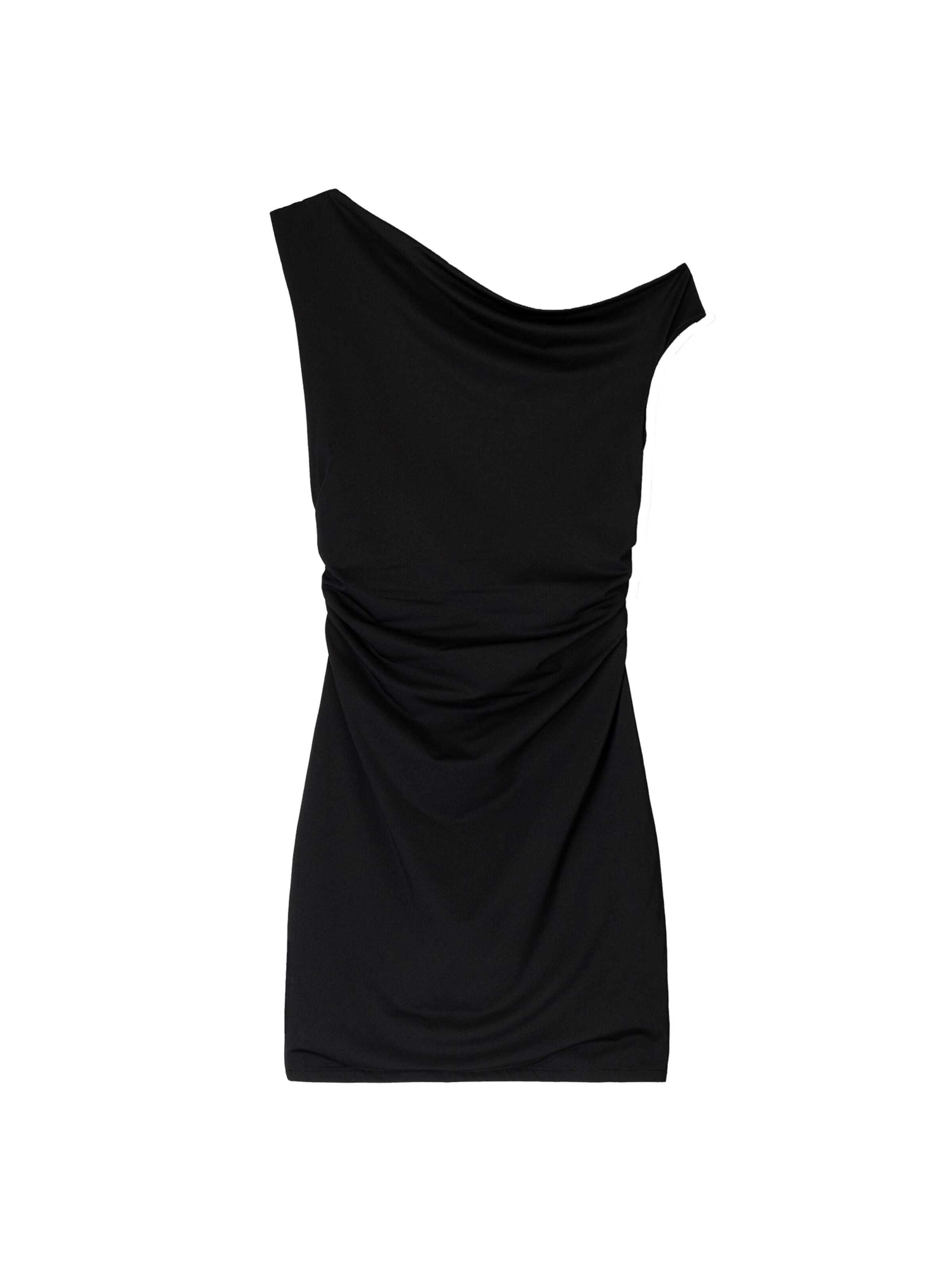 Bershka Šaty – černá: přední strana