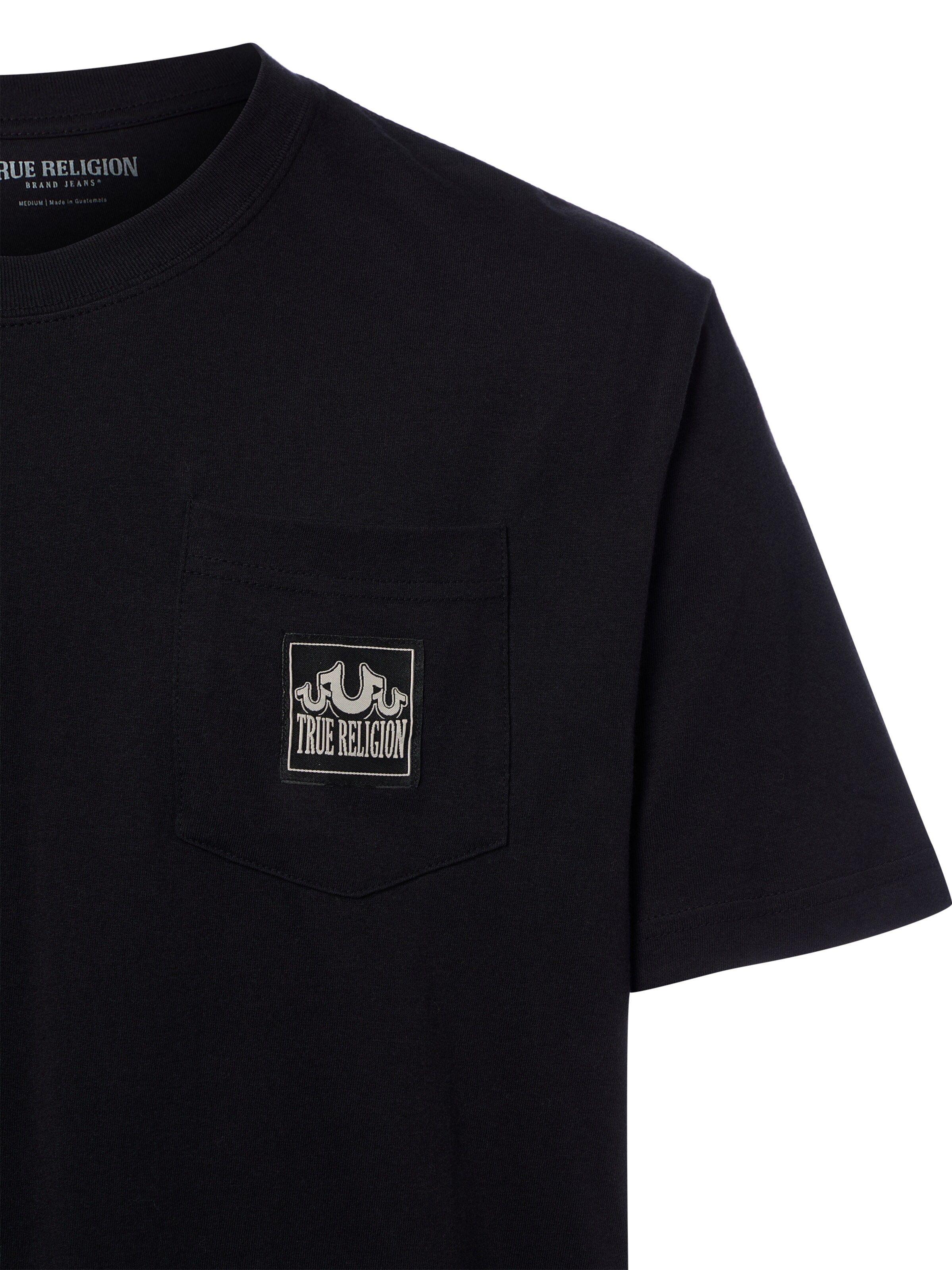 True Religion T-Shirt in Schwarz