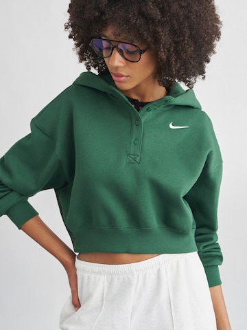 Nike Sportswear Mikina 'PHNX FLC' - Zelená: predná strana