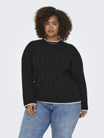 ONLY Carmakoma - Jersey 'Carchick' en negro: frente