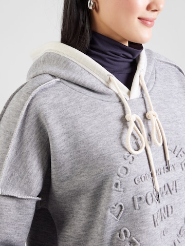 Zwillingsherz Pulóver - szürke