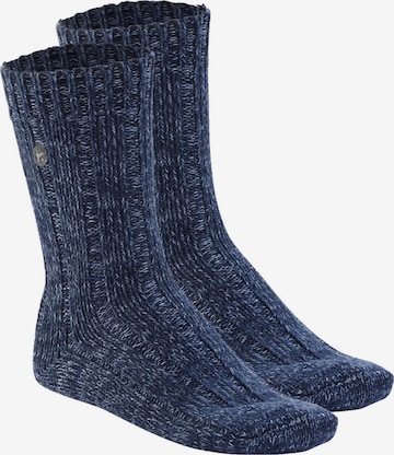 Chaussettes BIRKENSTOCK en bleu : devant