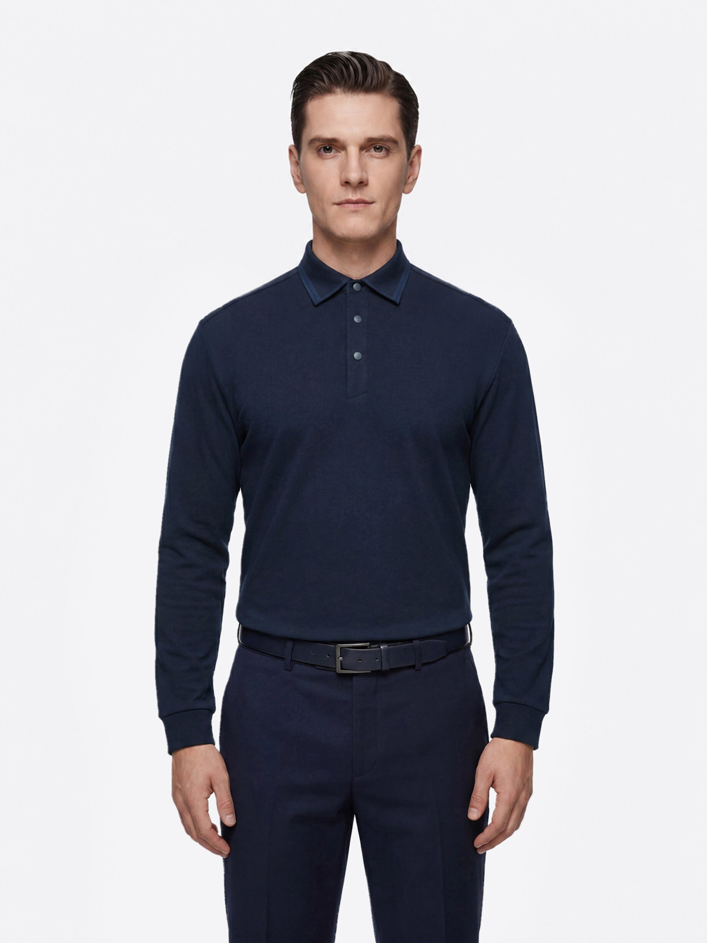 ALLTHEMEN Shirt 'Anmut'‌‌‌‌‌‌‌‌ in Blau: Vorderseite