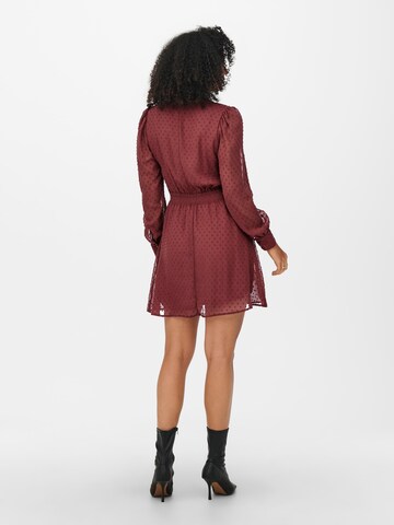 ONLY Shirt Dress 'LAURENCE' in Red