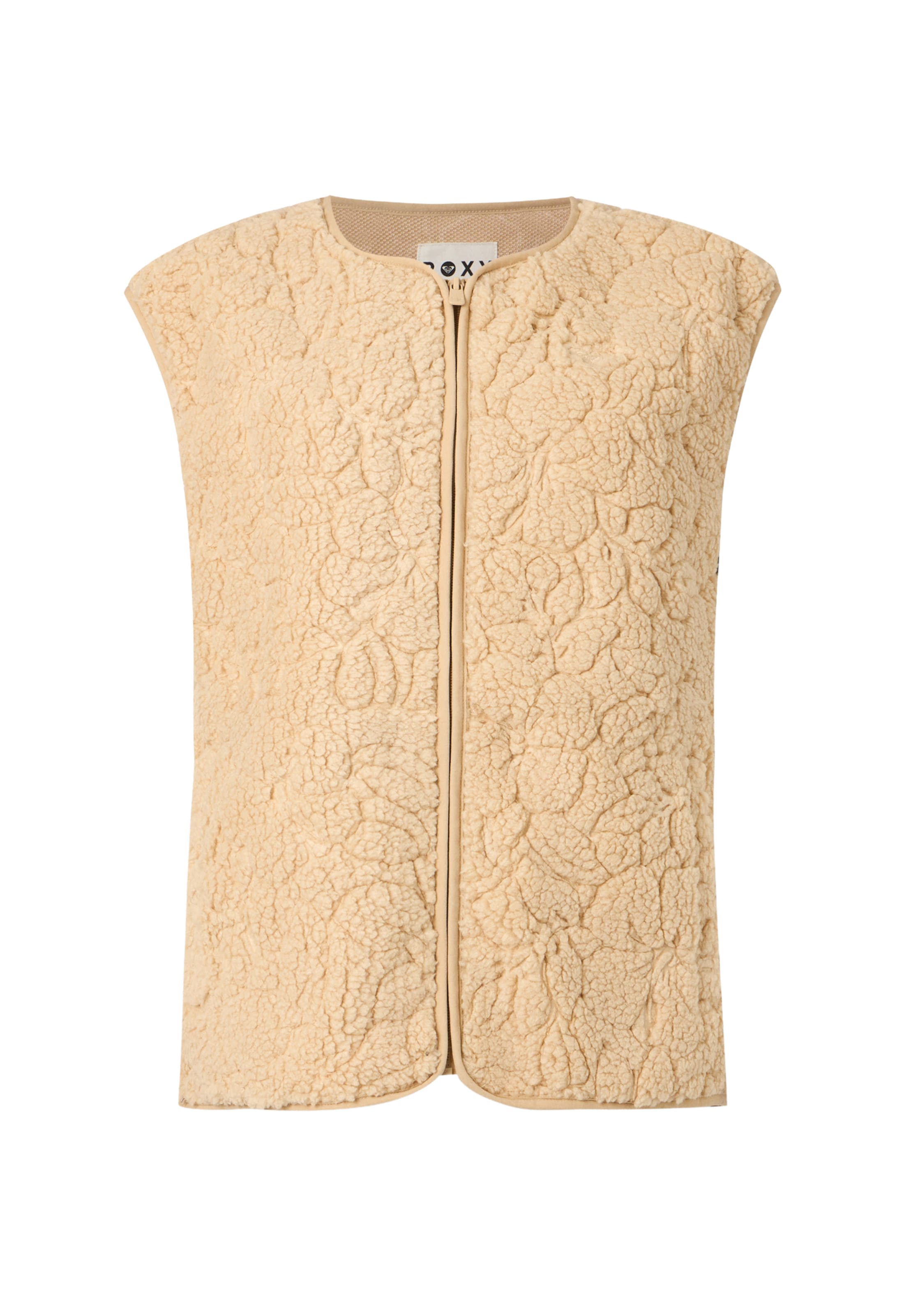 Gilet 'BEST TOWN' ROXY en beige : devant