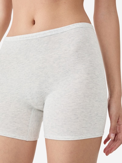 ETAM Pantalon modelant en gris chiné, Vue avec produit