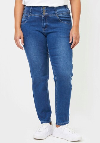 ADIA fashion Jeans in Blue: front