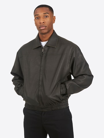 BRAVE SOUL Overgangsjakke i sort: forside