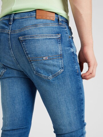 Coupe slim Jean 'SIMON SKINNY' Tommy Jeans en bleu