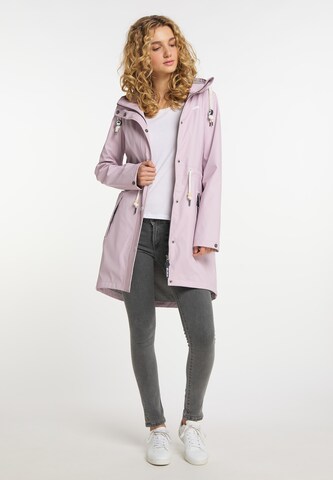 Schmuddelwedda Between-seasons coat in Pink