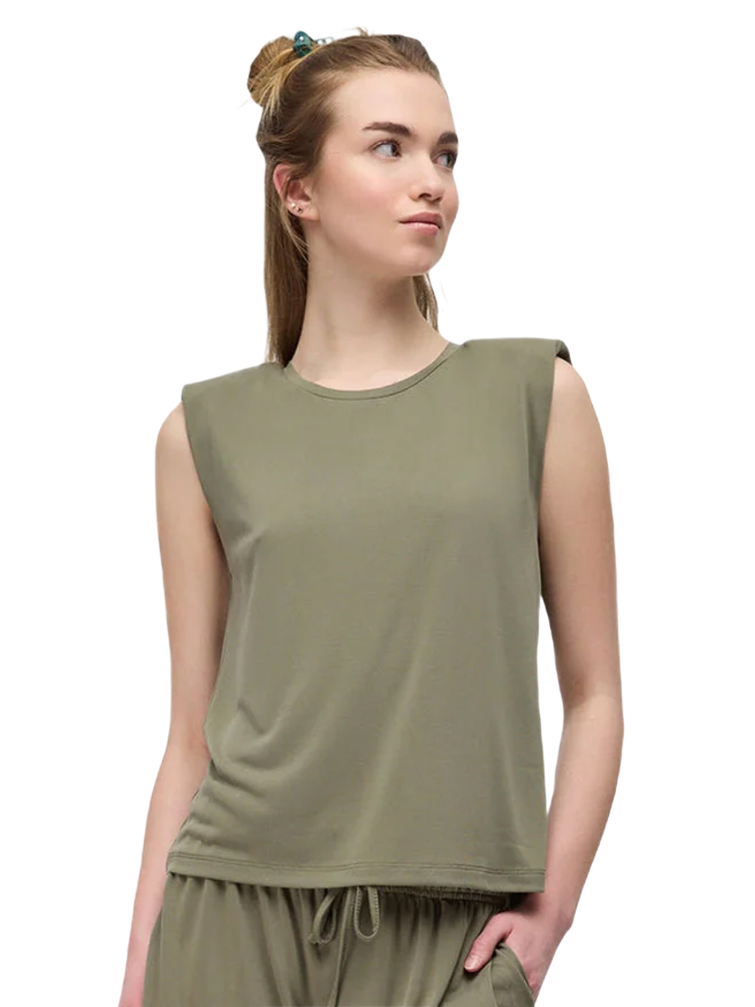 Haut No Matter What en vert : devant