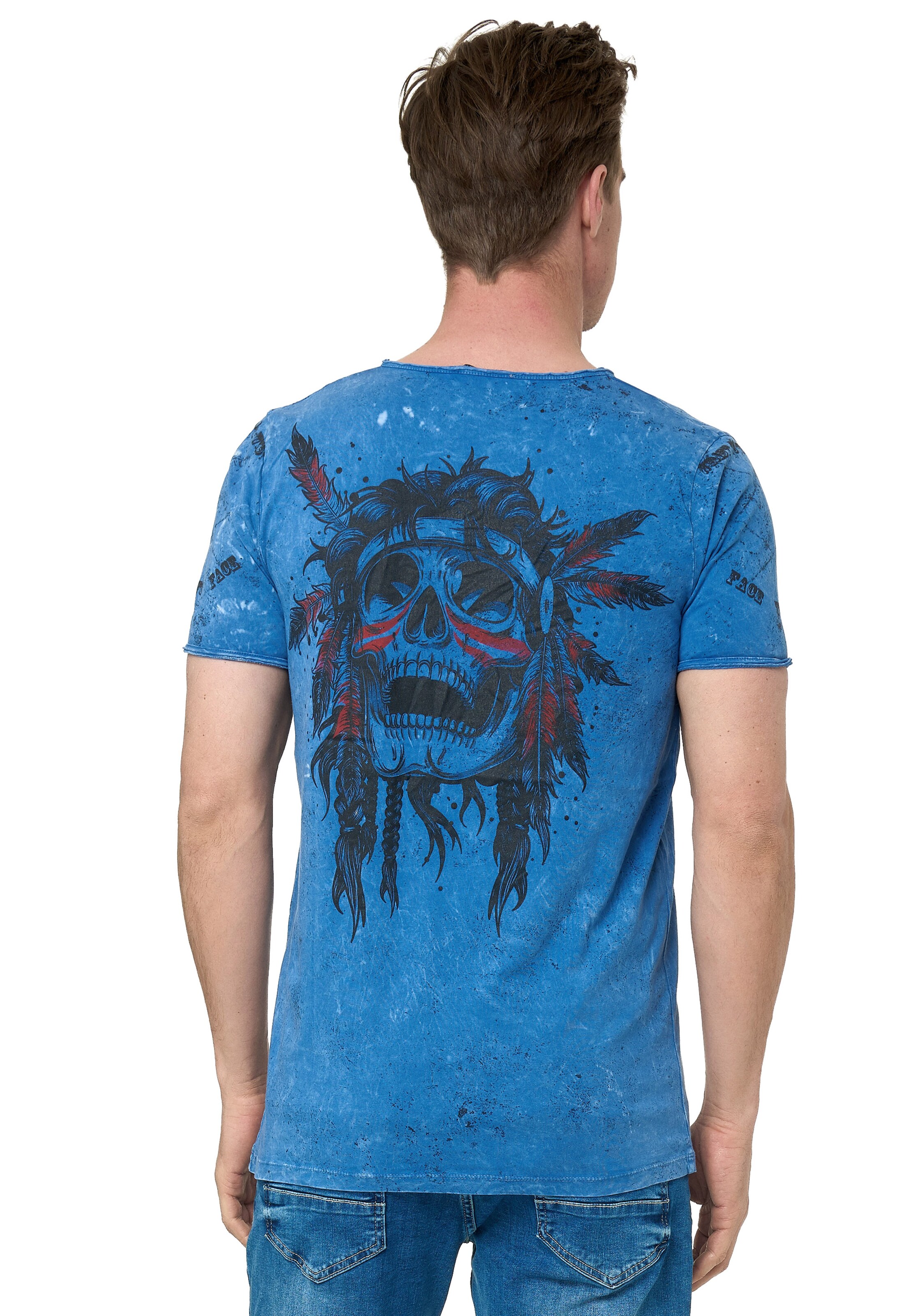 Rusty Neal Shirt in Blauw