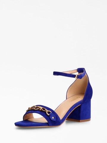 GUESS Strap Sandals 'Sara' in Blue: front