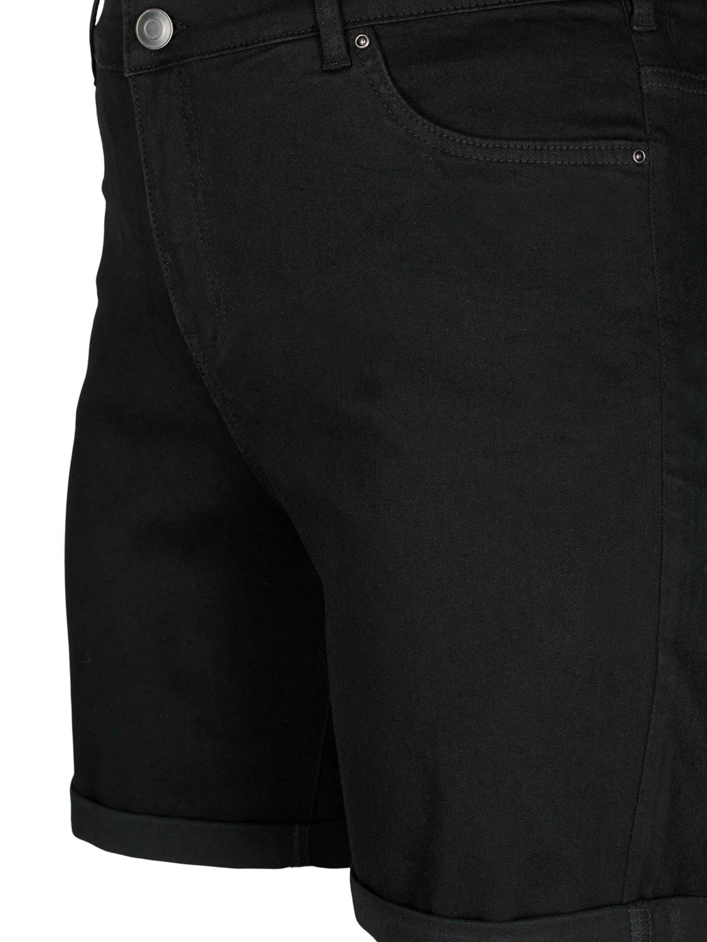 Zizzi - Slimfit Pantalón 'JELLA' en negro