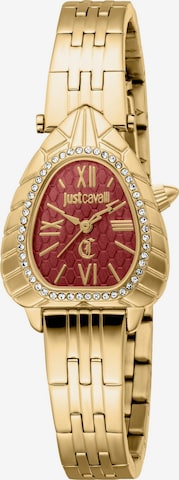 Just Cavalli Analoguhr in Gold: Vorderseite