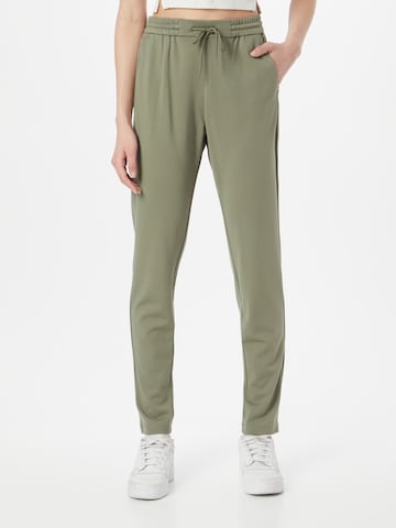 s.Oliver Tapered Broek in Groen: voorkant