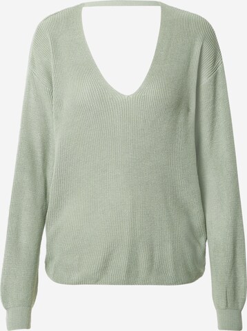 Miss Selfridge Sweater in Green: front