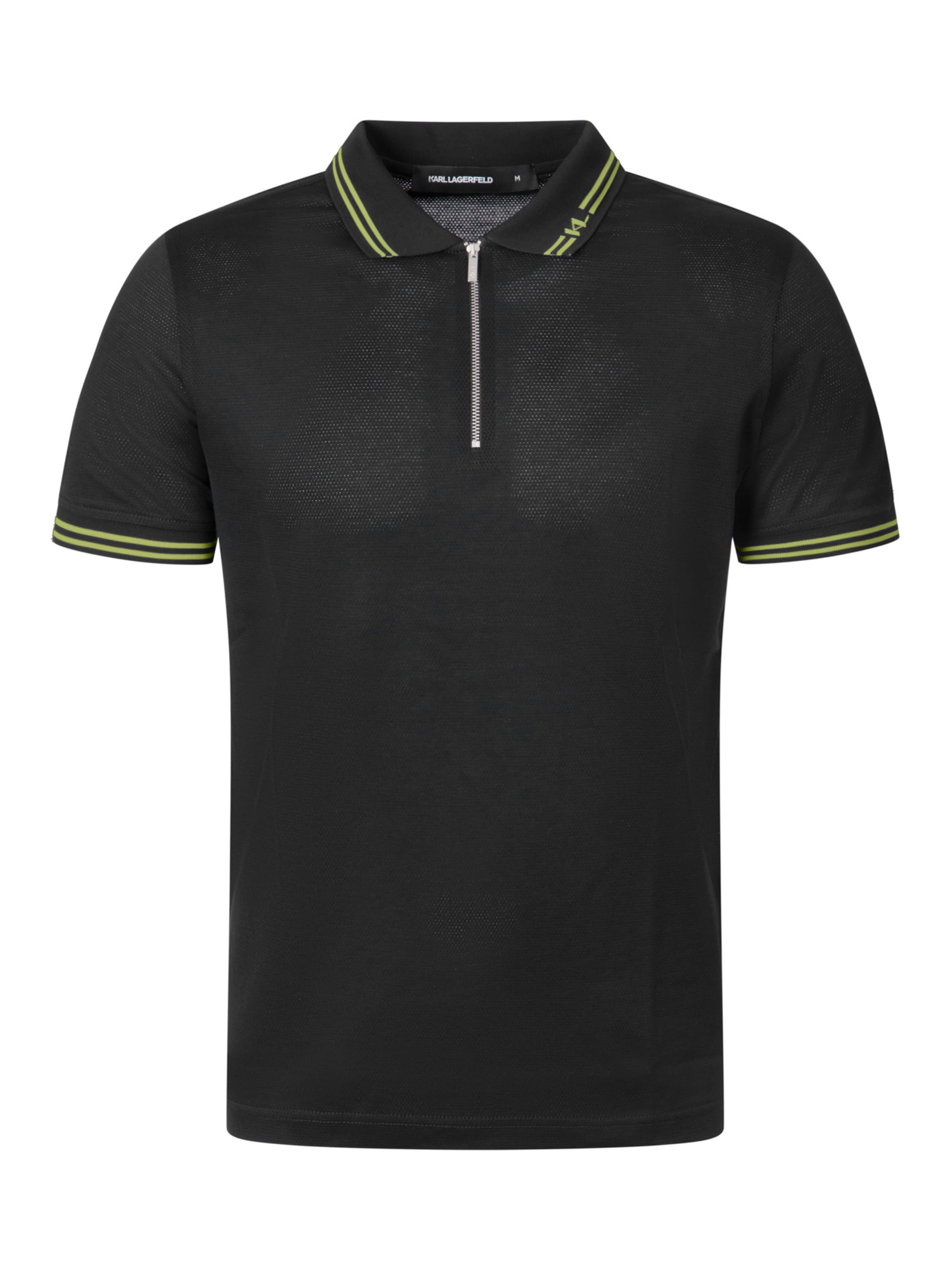 Karl Lagerfeld - Camisa em preto: frente