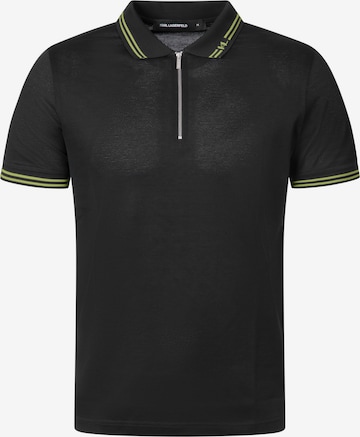 Karl Lagerfeld - Camisa em preto: frente
